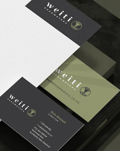 branding stationary design weiti