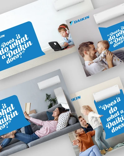 daikin social media promotion design