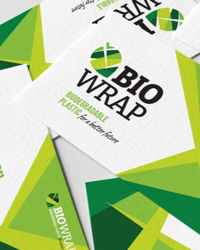 logo brand design biowrap
