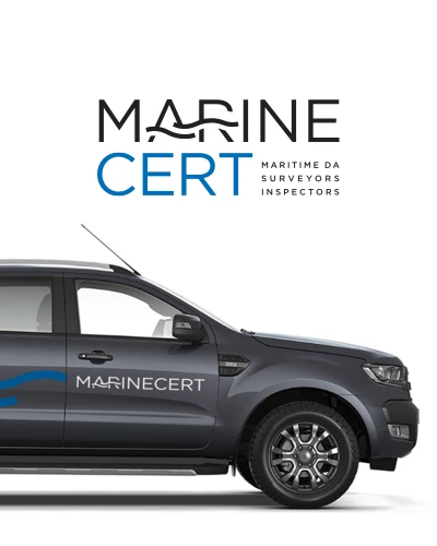 logo brand design marine cert