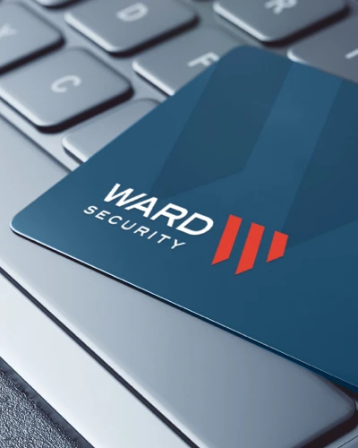 logo brand design ward security