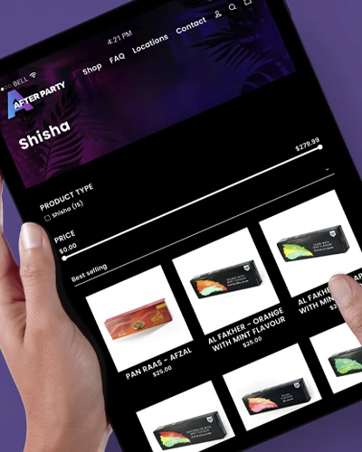 shopify afterparty ecommerce