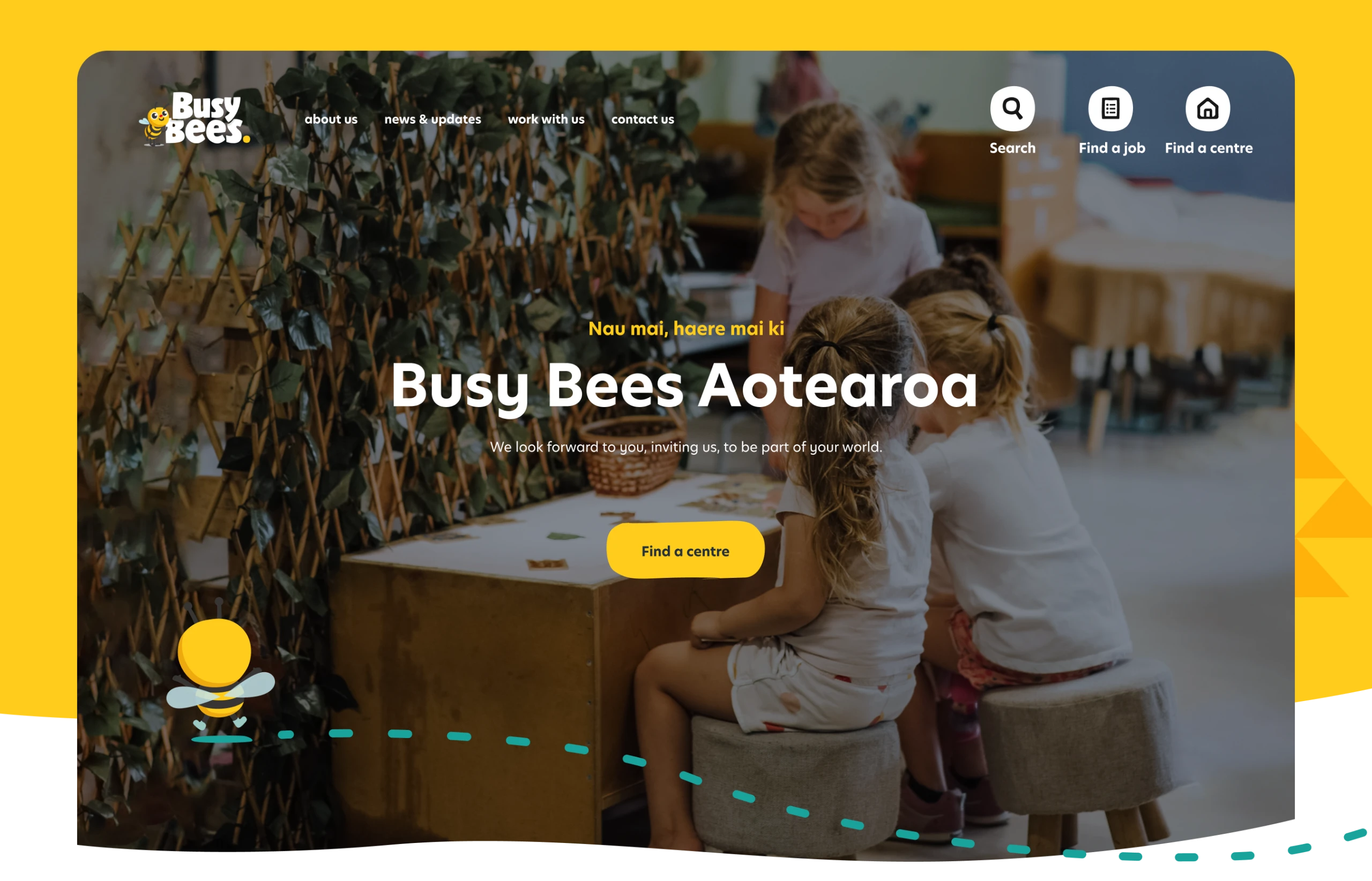 Busybees Web site design development