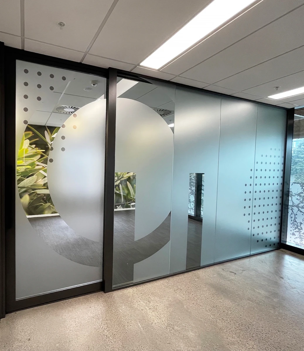 graphic canopy healthcare signage