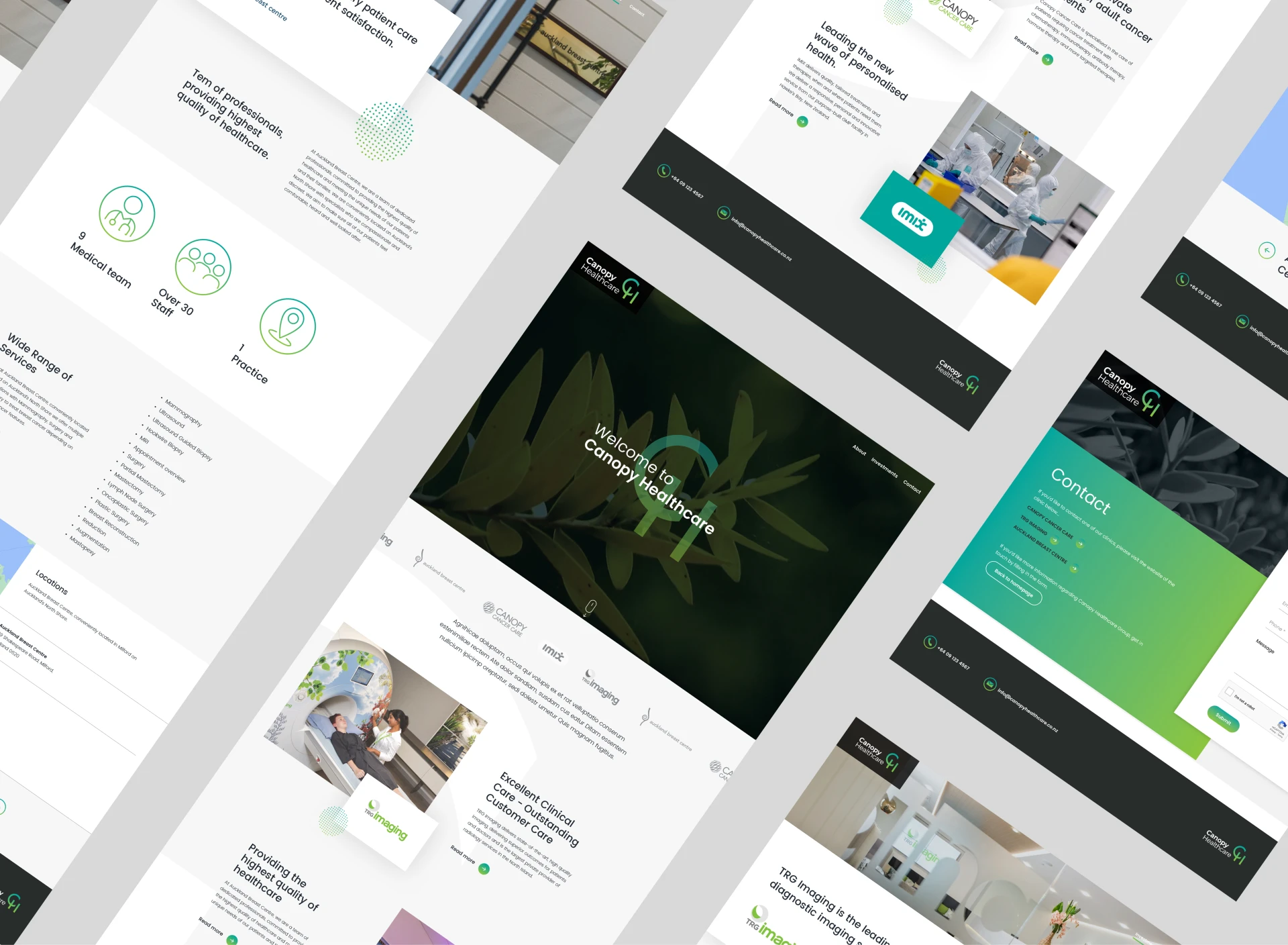 website canopy healthcare silverstripe