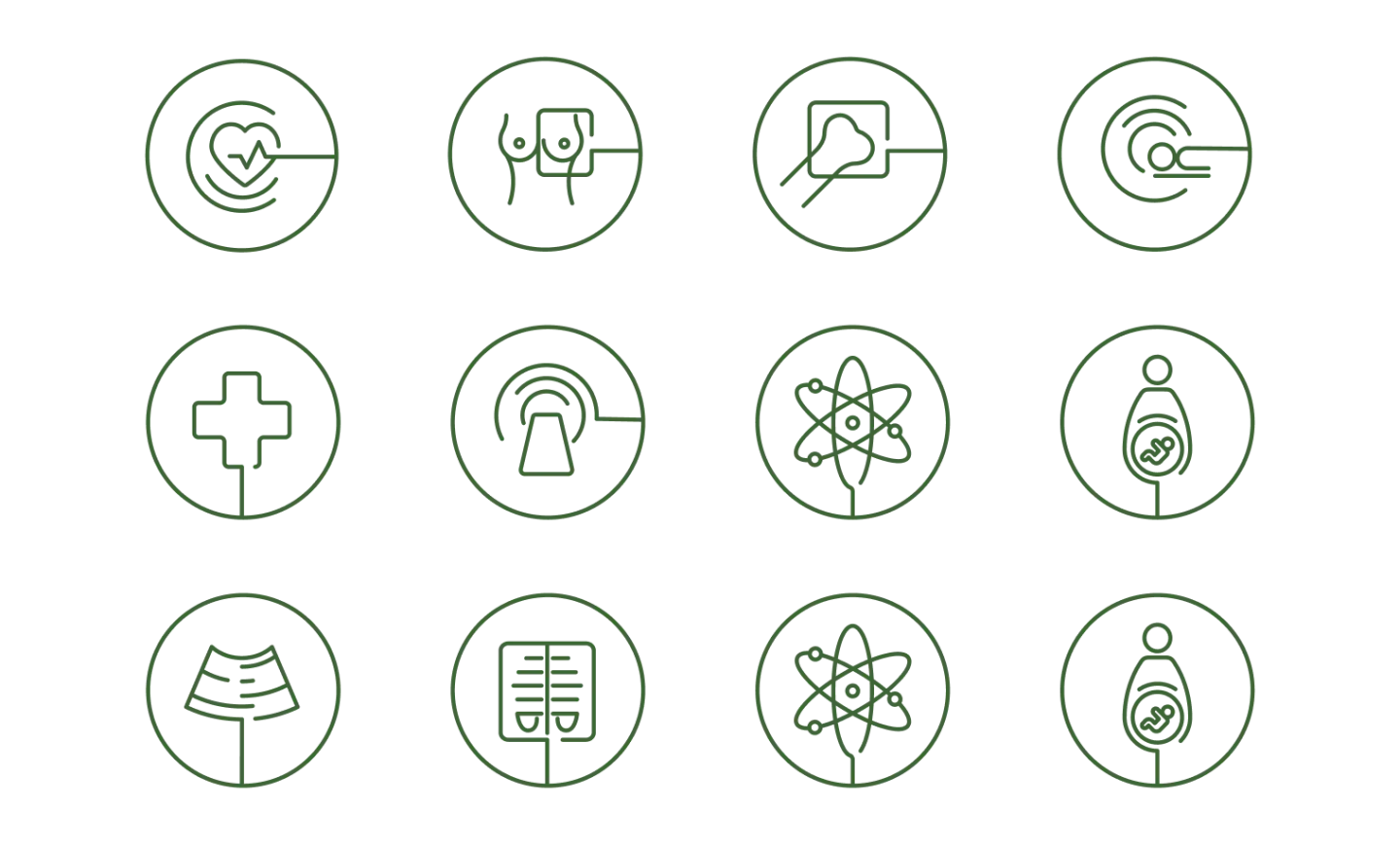 canopy imaging services icon designs