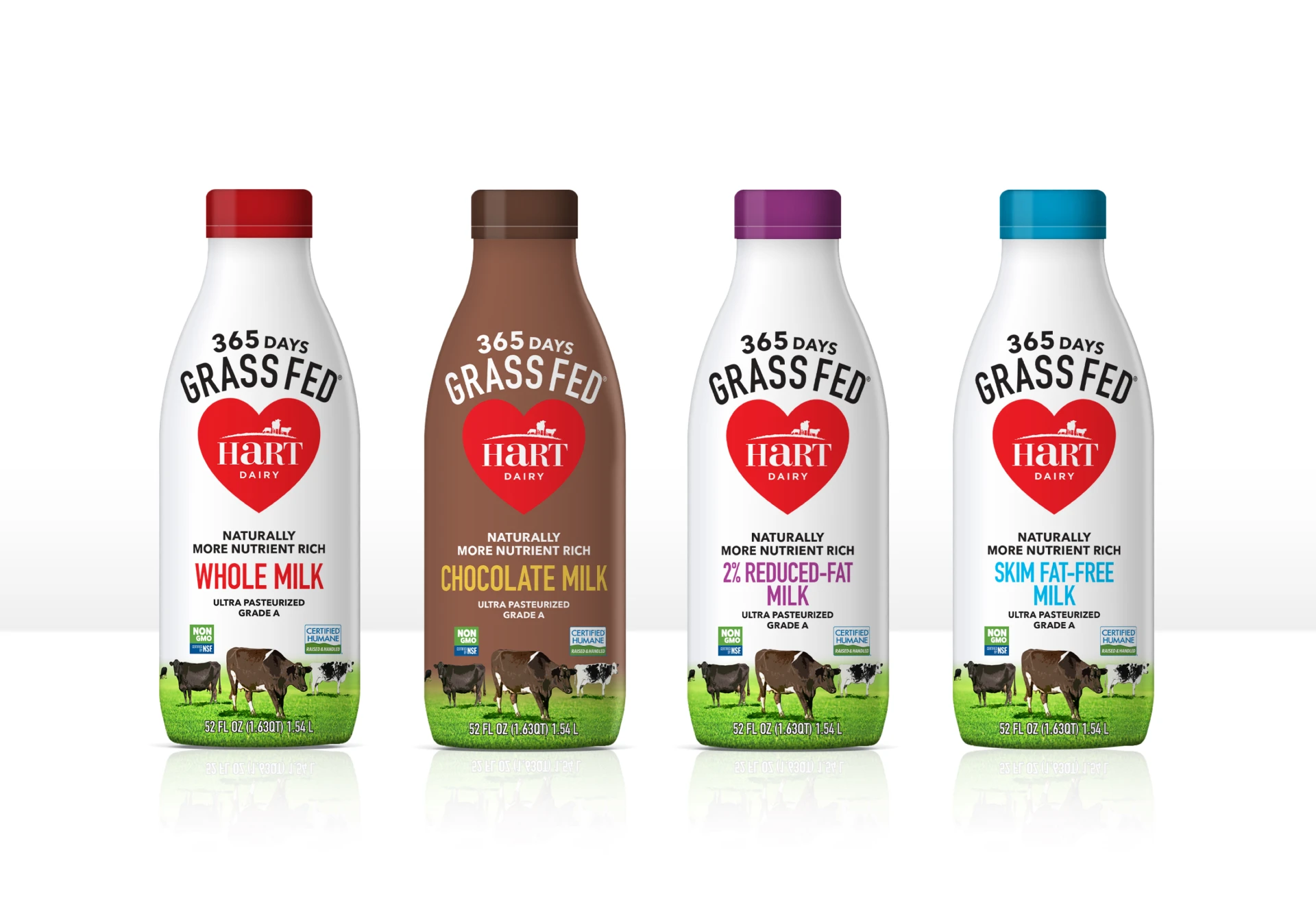 hart dairy package design