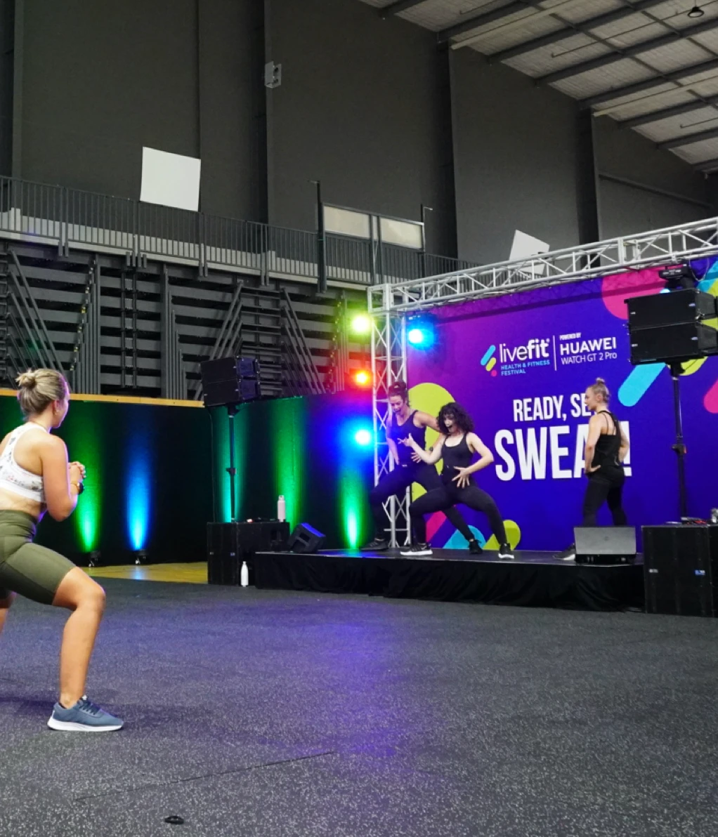 livefit event branding collateral