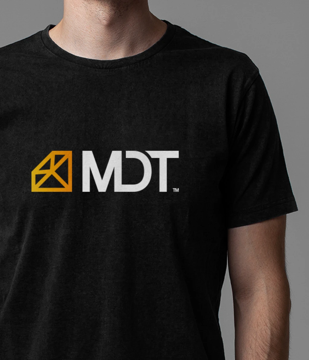 shirt graphic mdt branding