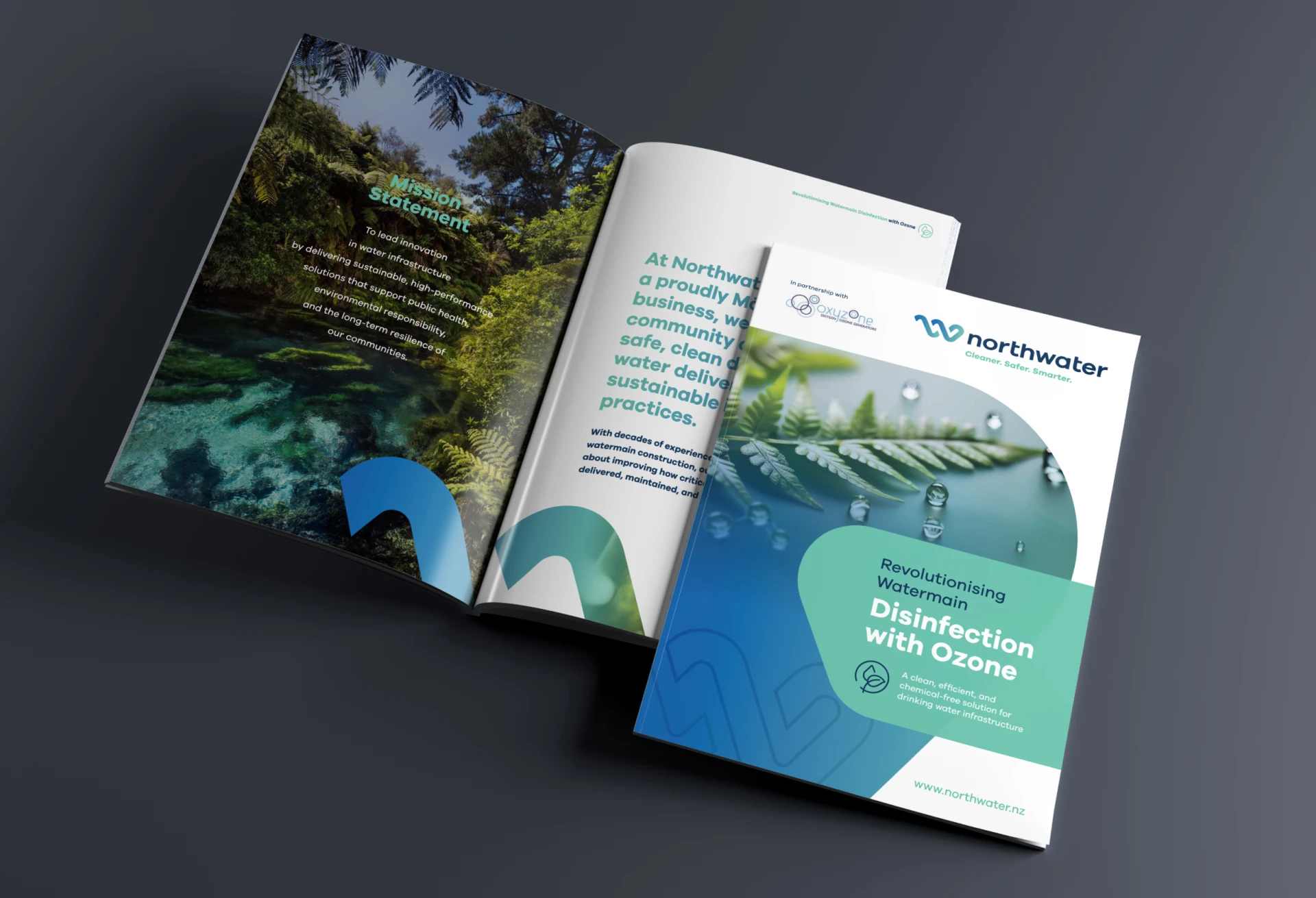 Toast Northwater brochure design