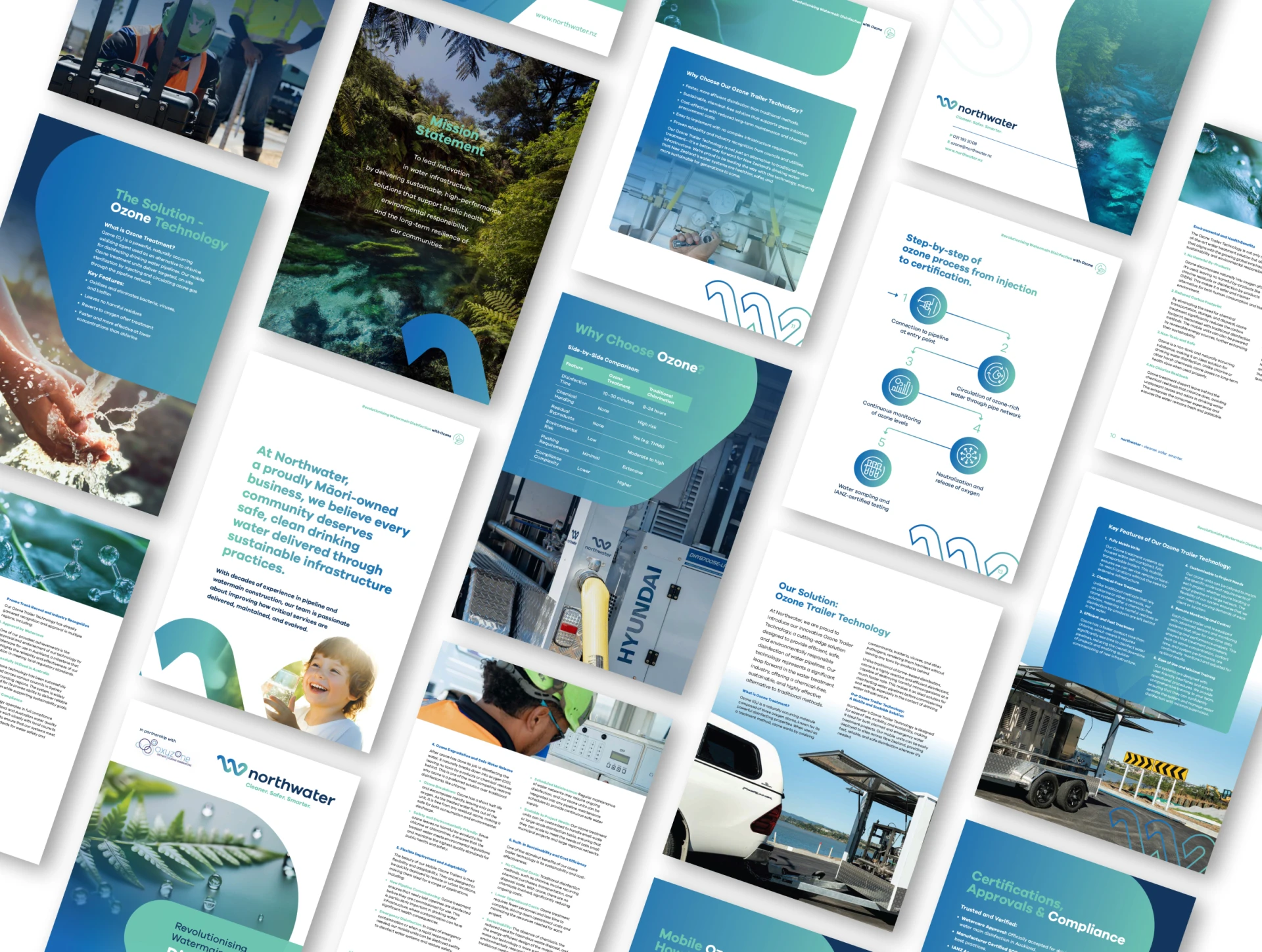 Northwater brochure design print production