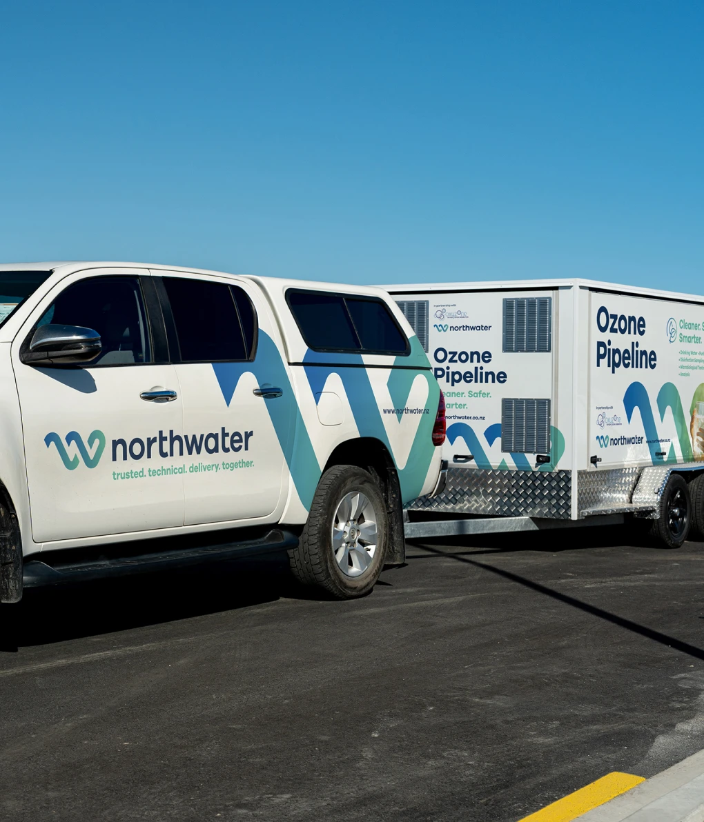 Northwater vehicle signage graphic