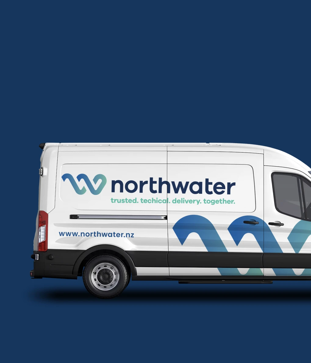 Northwater truck vehicle signage deisgn