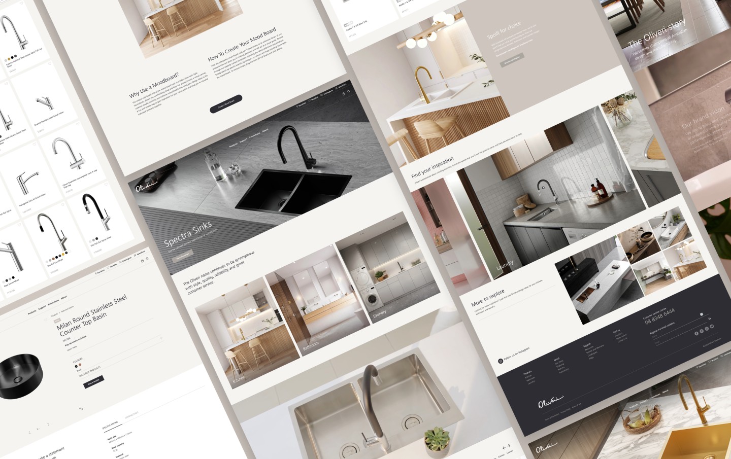 website design oliveri siliverstripe5