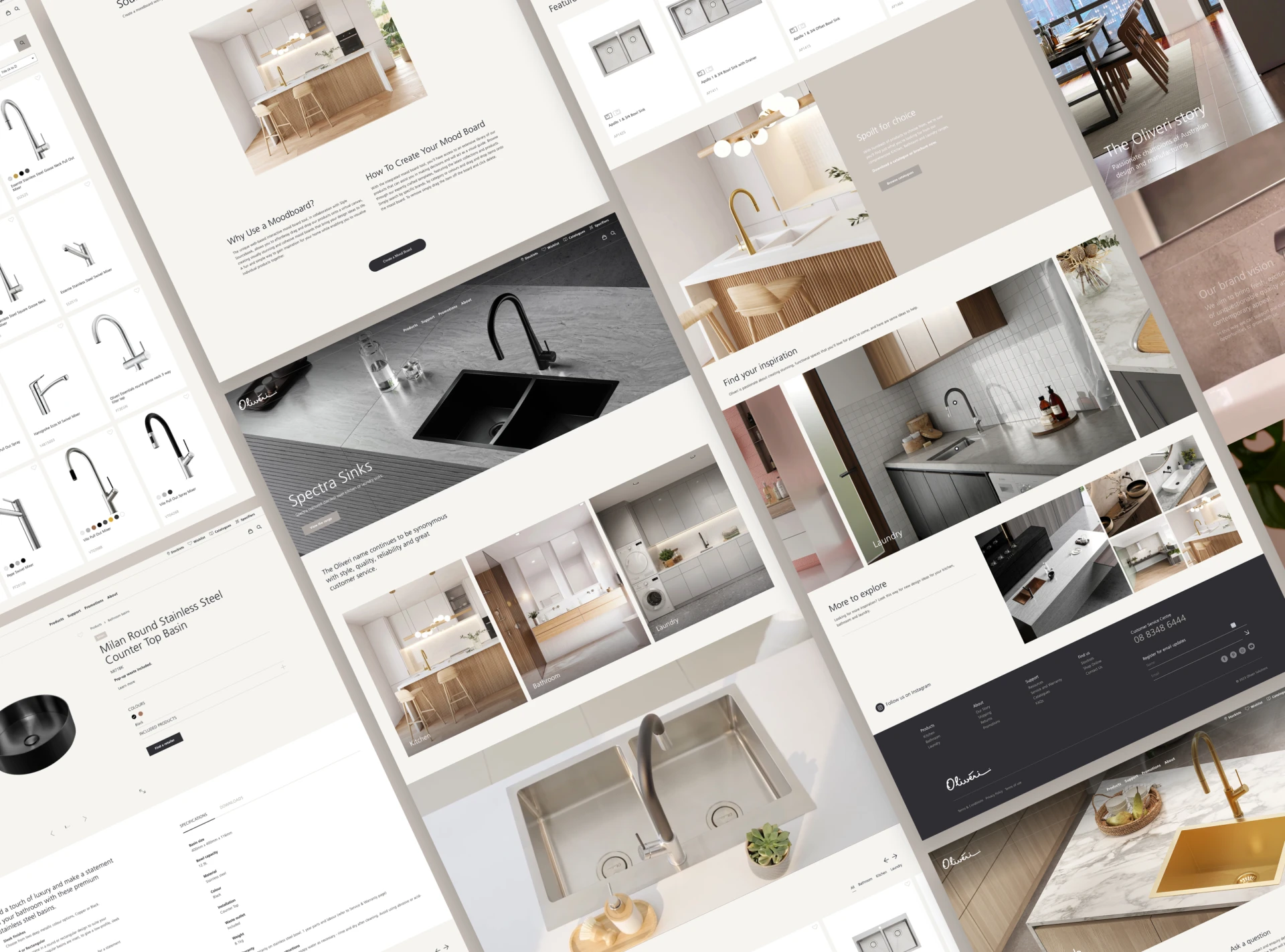 website design oliveri siliverstripe5