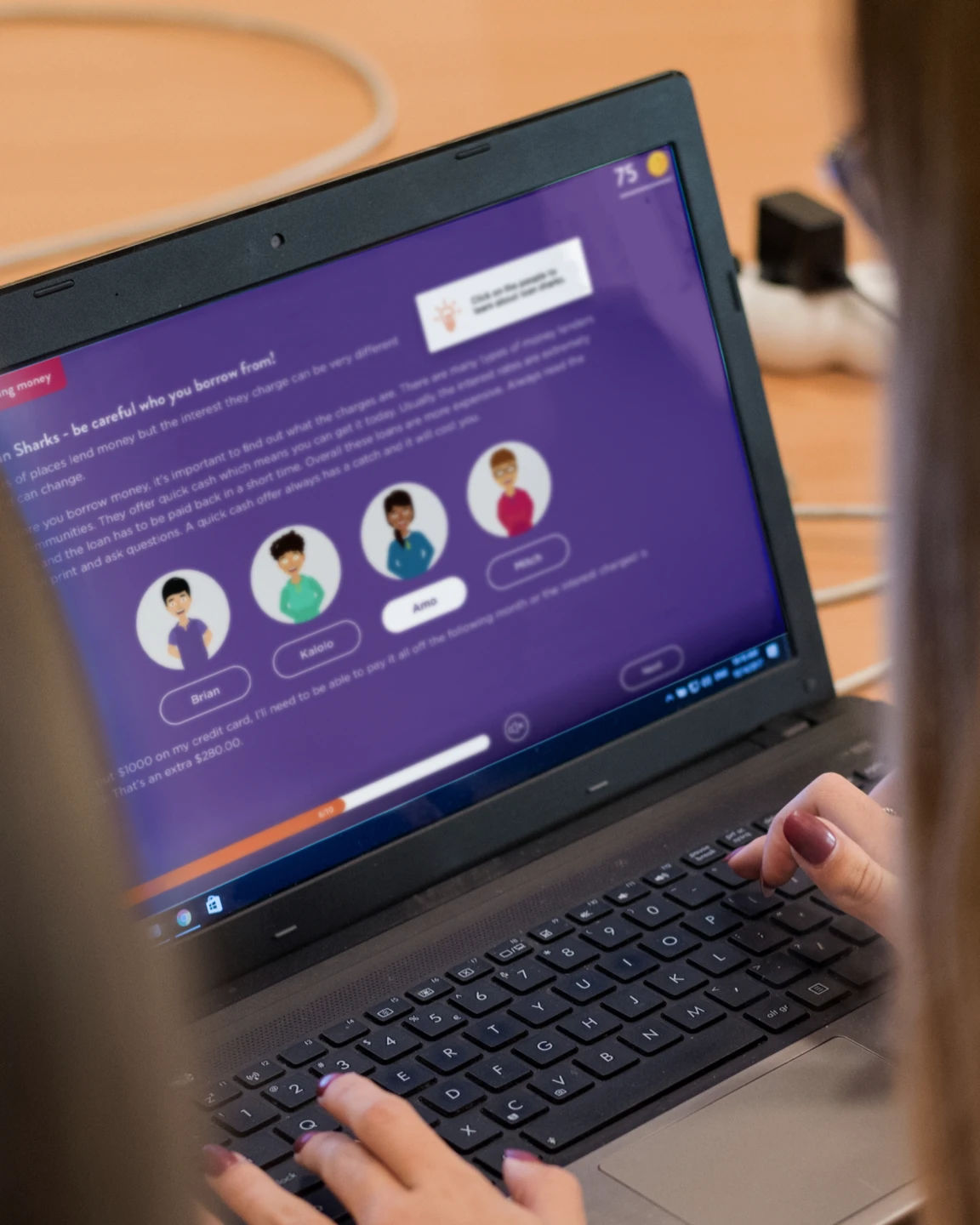 website sorted in schools development