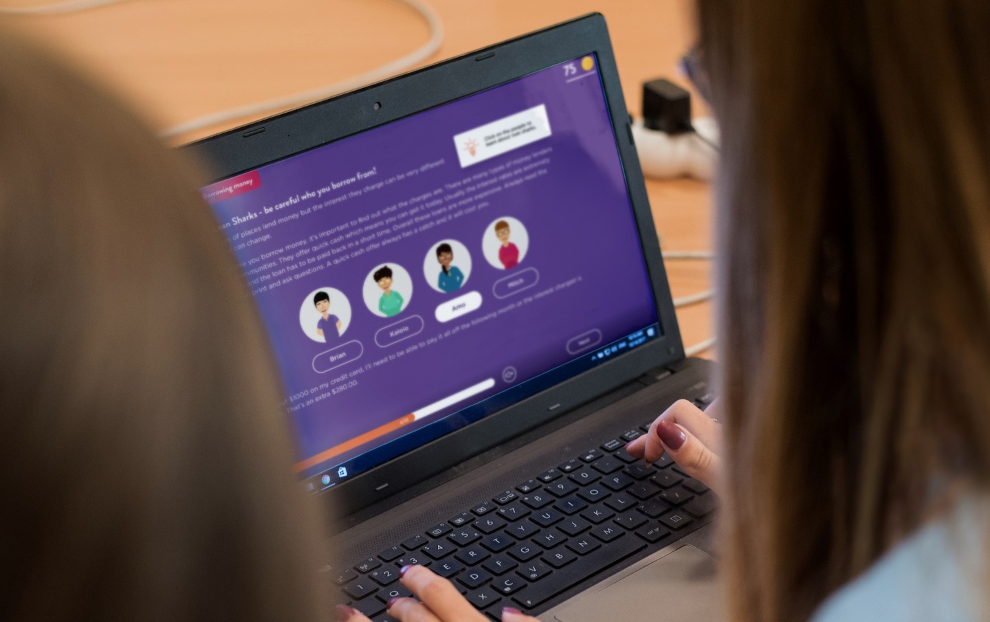 website sorted in schools development