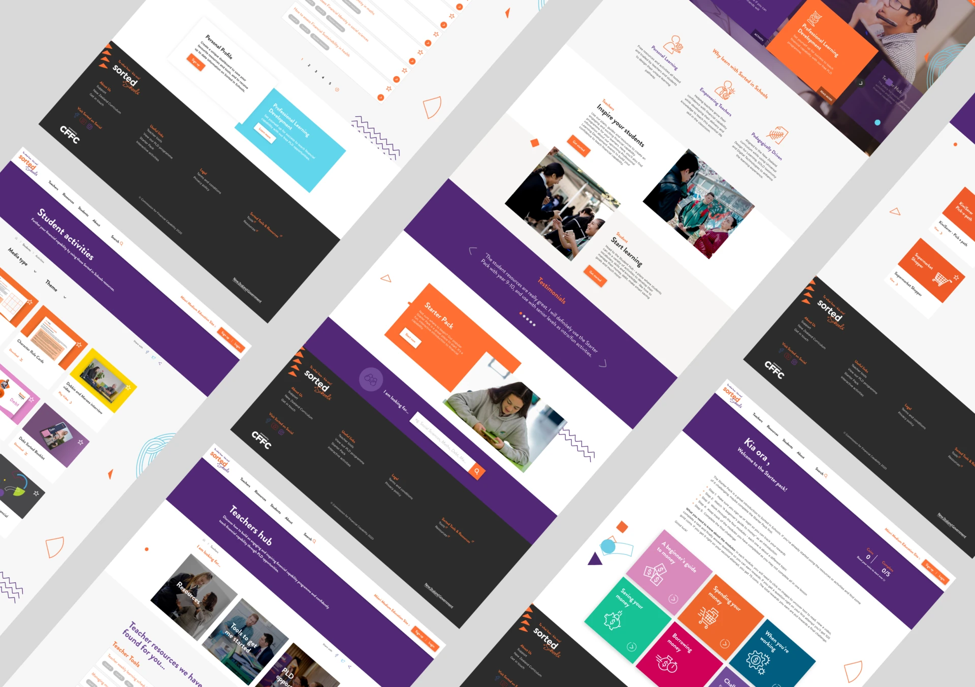 website sorted in schools silverstripe