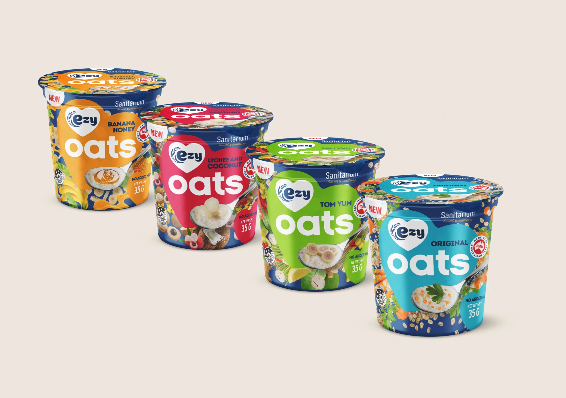 graphic artwork sanitarium ezy oats