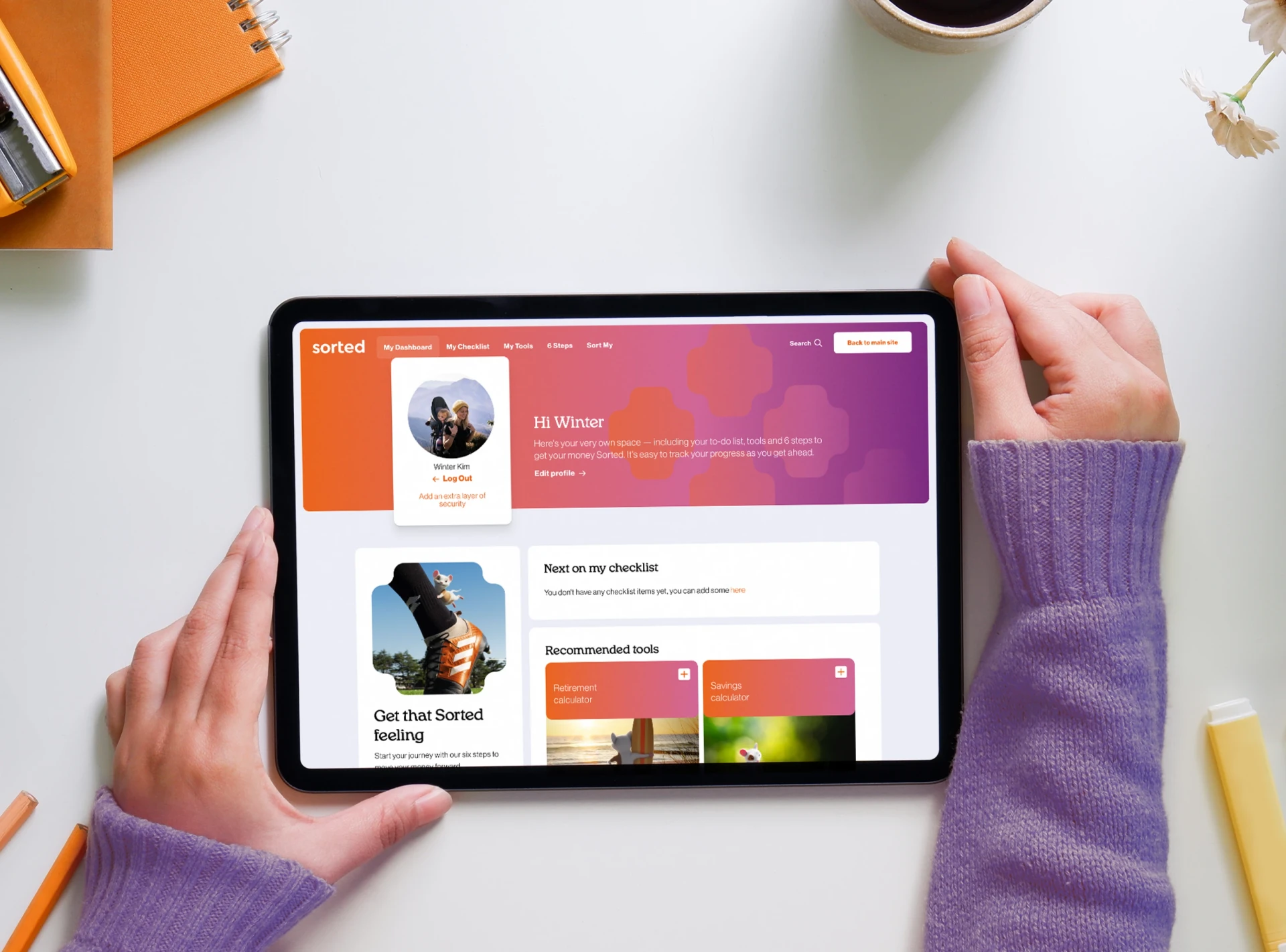 toast sorted rebrand dashboard