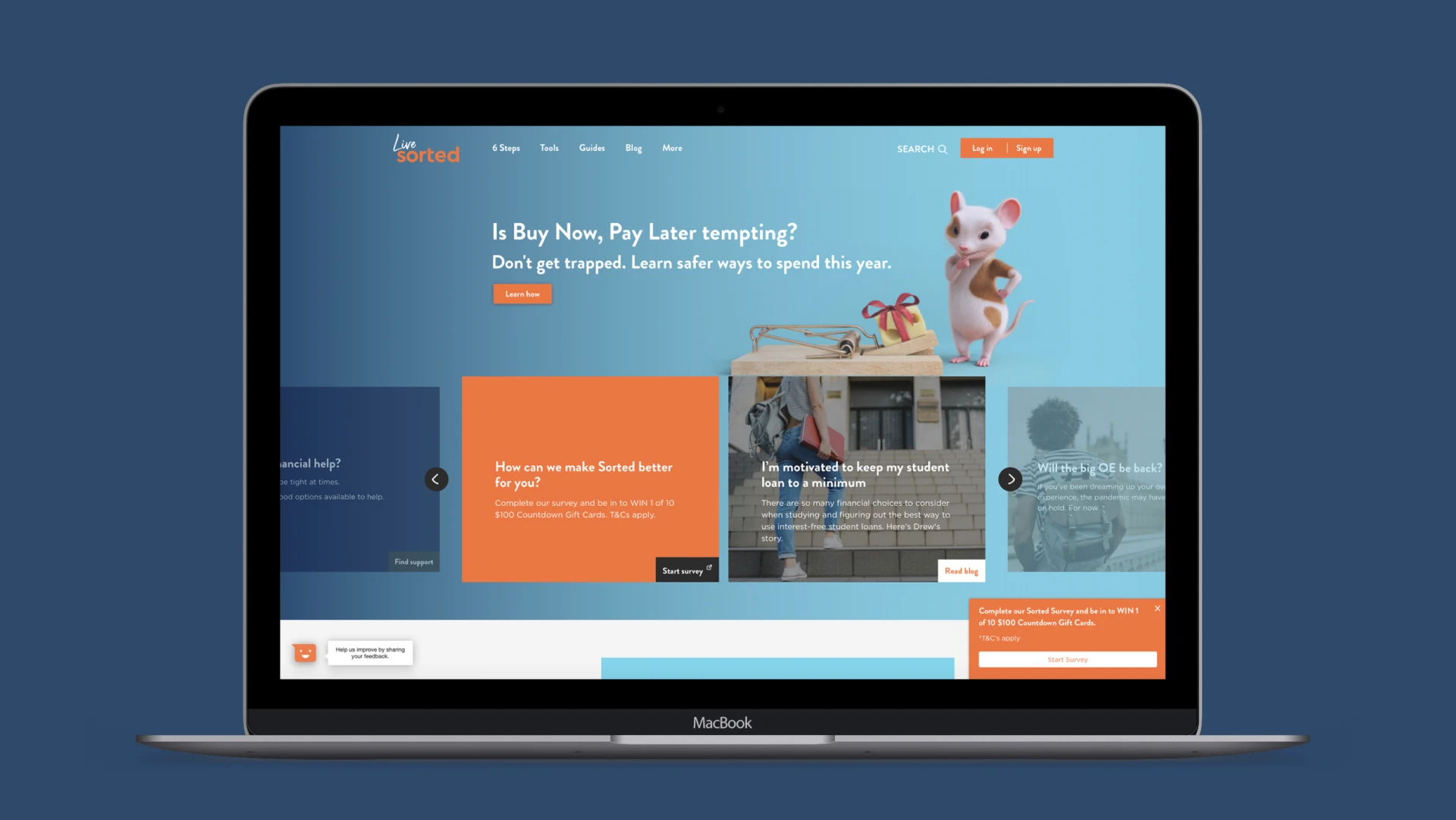 web design sorted ux