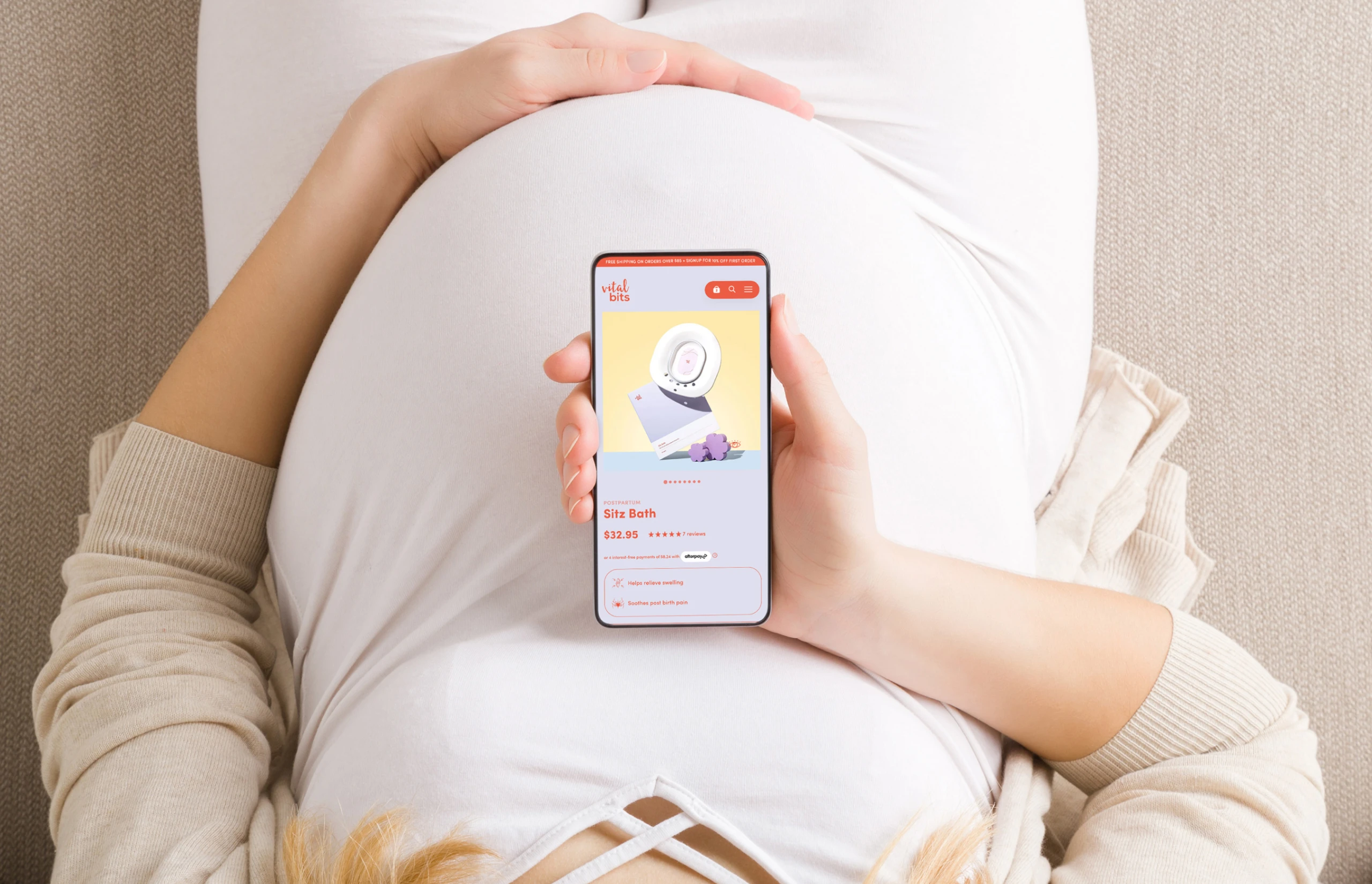 Toast Mobile design Vitalbits