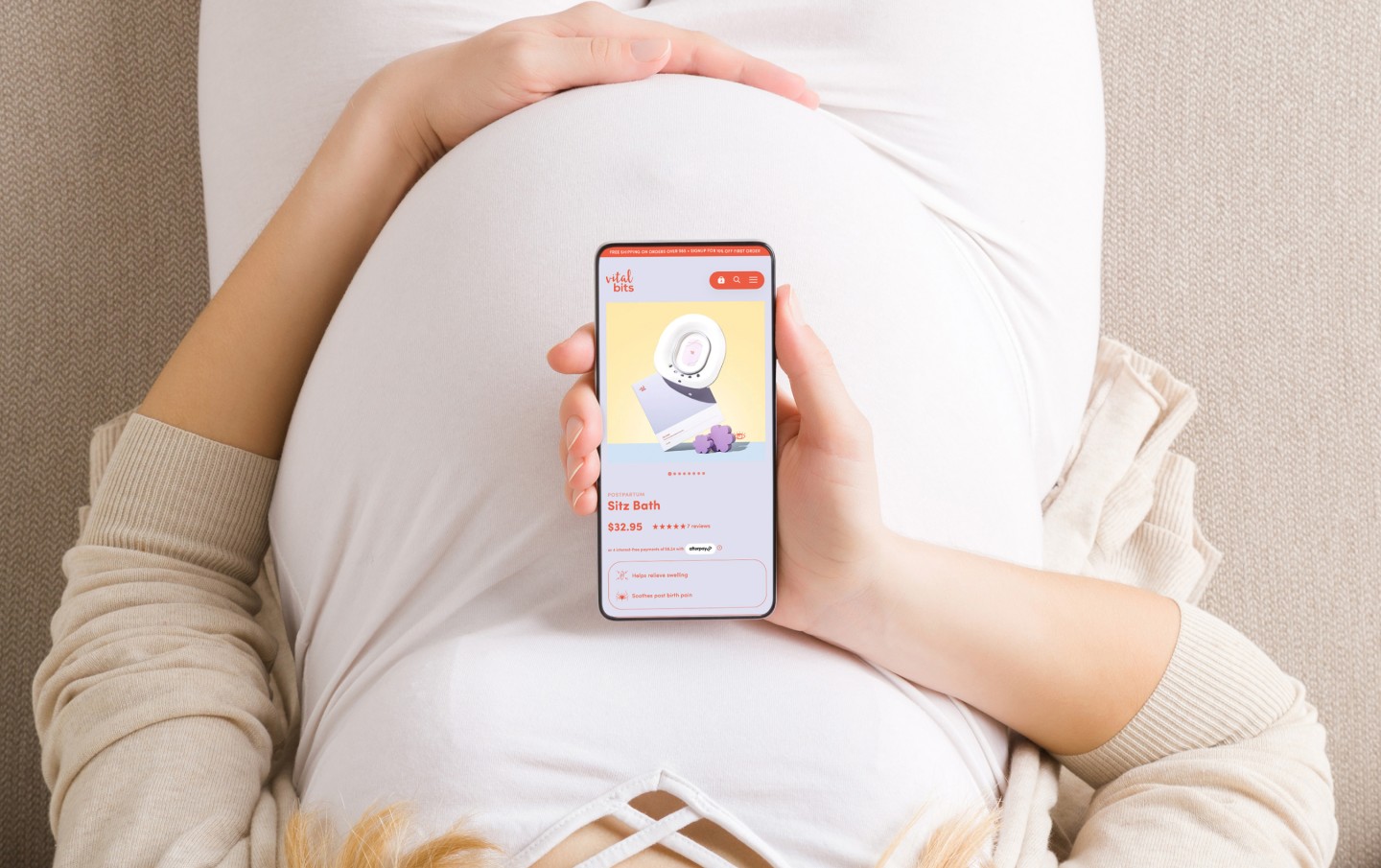 Toast Mobile design Vitalbits