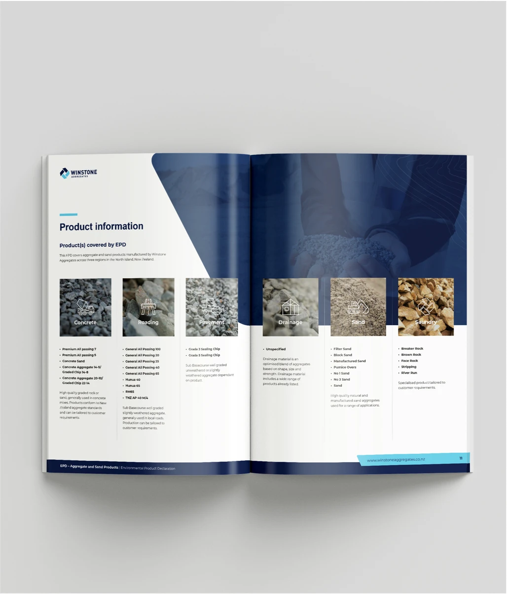 branding winstone aggregates epd report