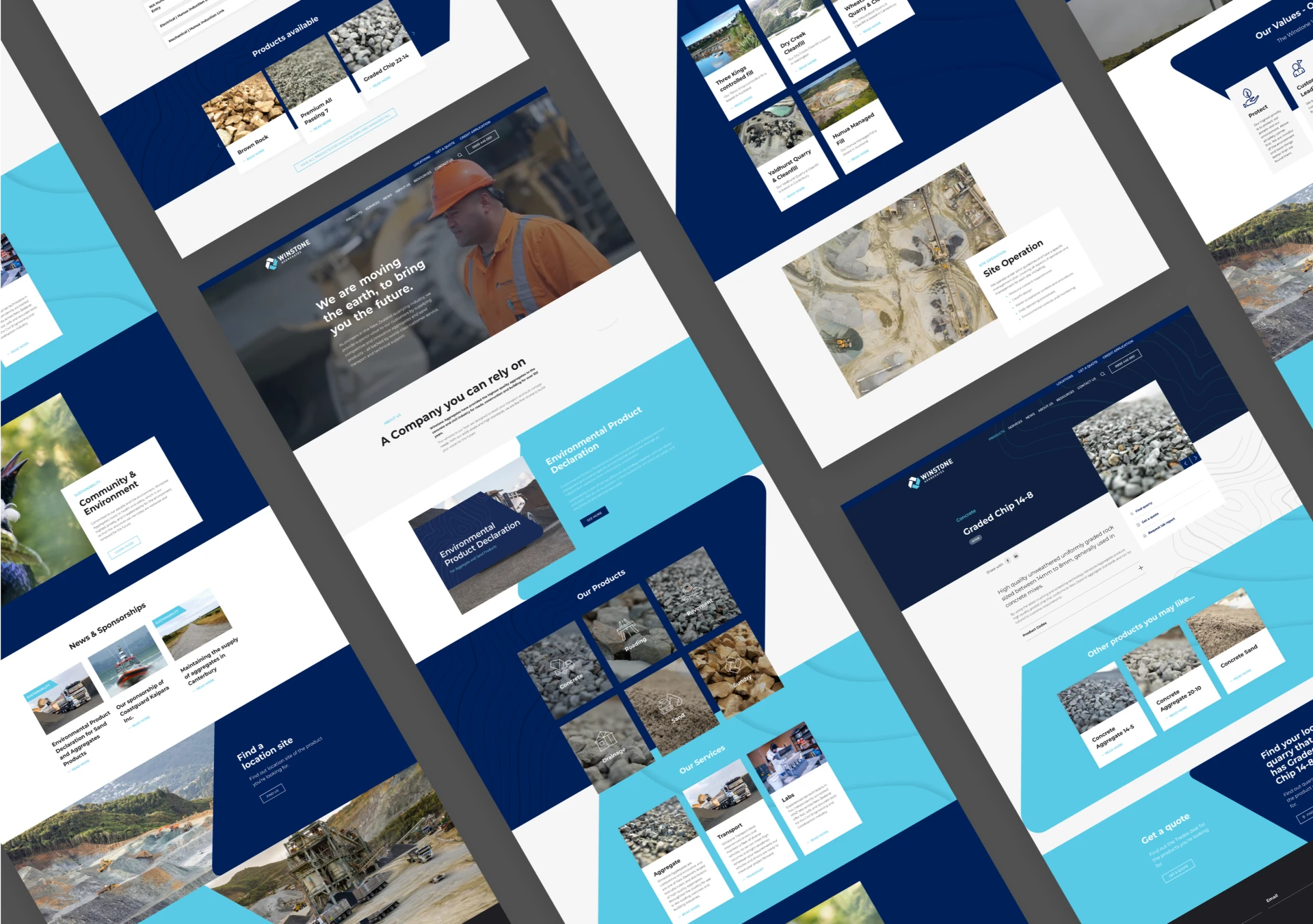 website solution winstone aggregates silverstripe