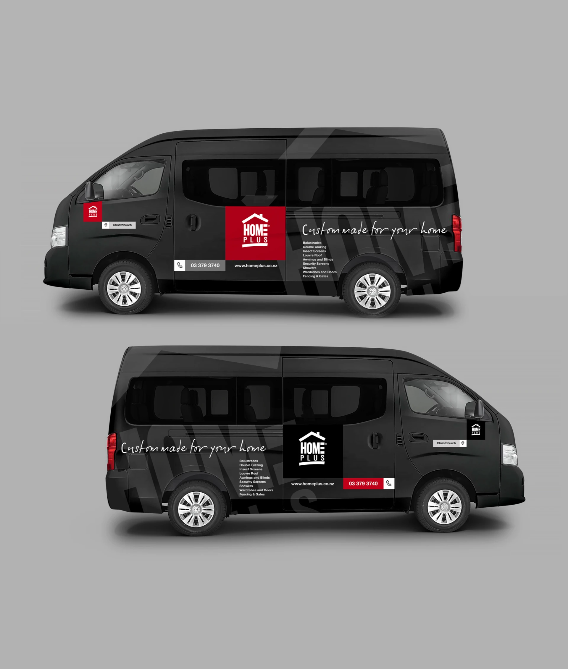 graphic homeplus vehicle signage