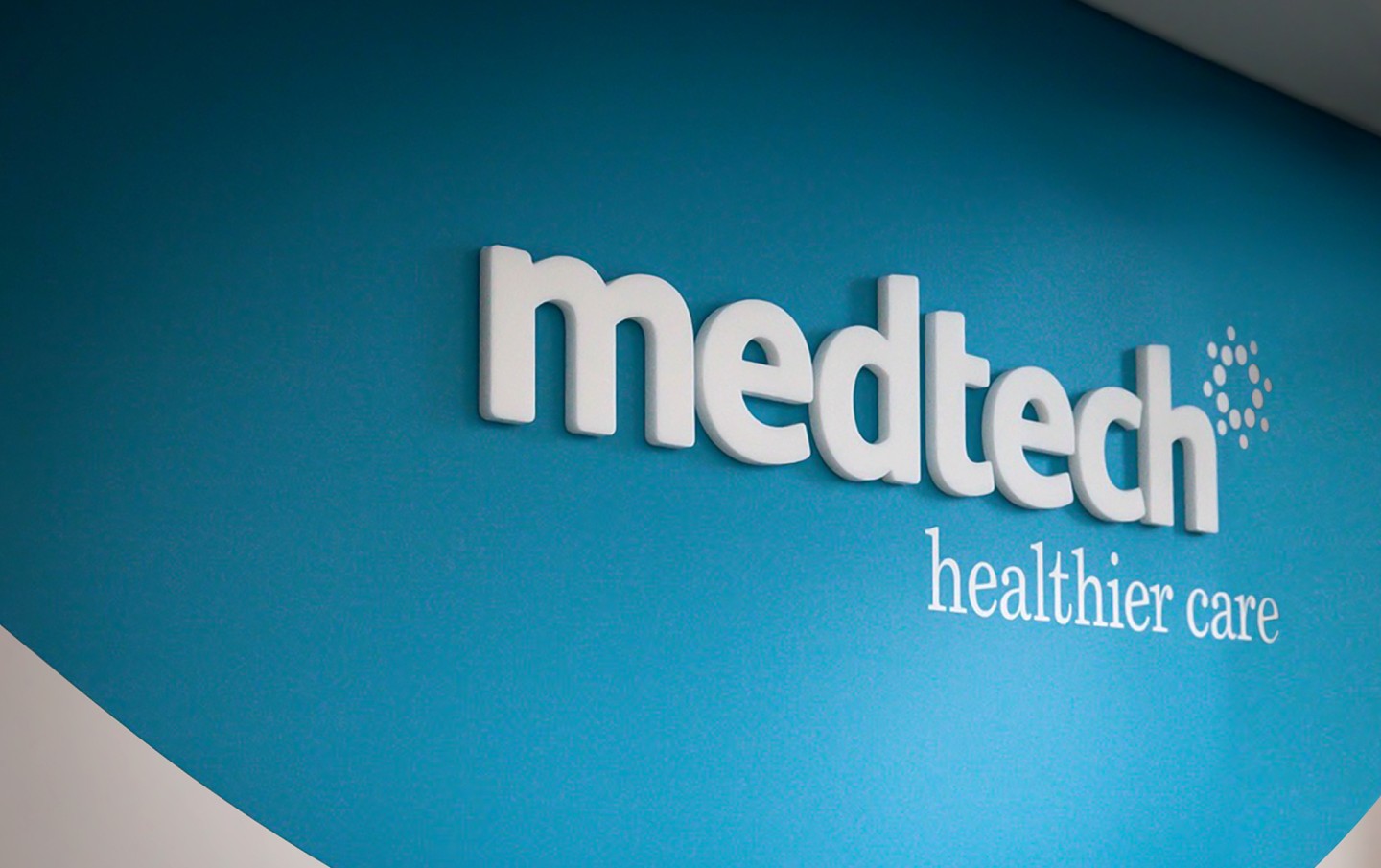 branding medtech wall sign graphic